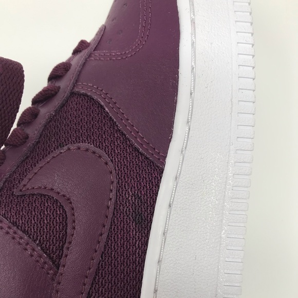 NikeID Air Force 1 Leather Violet W AUTHENTIC - Picture 8 of 8